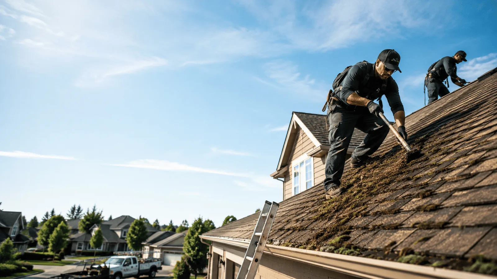 Roof Moss Removal in Belmont, OH near me